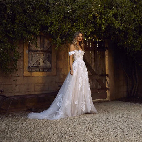 Elegant Wedding Dress Robe De Soiree for Bride to Be